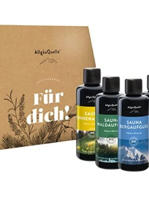 For You Saunapakkaus 4-osainen Lahjasetti, täydellinen rentoutumiseen.