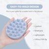 Sndyi Päänhierontaharja - Pehmeä Silikoni, Vähentää Hilseilyä - Image 4
