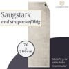 Liebenstein® Premium Saunapyyhe – Beige – Pehmeä ja Imukykyinen - Image 5