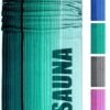 Lashuma Oslo XXL Saunapyyhe, Vihreä-Turkoosi, Imukykyinen 100% Puuvilla
