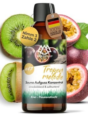NORDHOLZ® Tropiikkamelodia Sauna Infuusio - Rentoutumiseen ja intensiiviseen kokemukseen