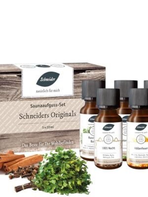 Schneider Talvi Saunainfuusiot - Rauhoittava Sekoitus 5 x 20 ml